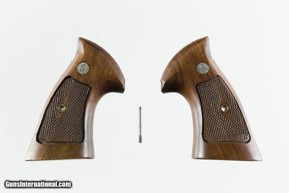 Smith & Wesson N Frame Non Relieved Walnut Target Stocks Near Mint ...