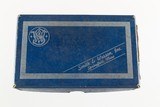 Smith & Wesson Pre Model 36 Chiefs Special Box RARE Blued Round Butt 2" - 2 of 5