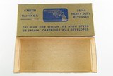 Smith & Wesson Pre Model 20 38/44 Heavy Duty RARE 4" Blue Gold Box Post War - 2 of 5
