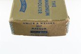 Smith & Wesson Pre Model 27 .357 MAGNUM Model of 1950 8 3/8" Blue Gold Box RARE - 4 of 5