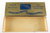 Smith & Wesson Pre Model 27 .357 MAGNUM Model of 1950 8 3/8" Blue Gold Box RARE - 2 of 5