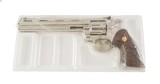 Colt Python 8" Nickel .357 Magnum CUSTOM SHOP ANIB Mfd. 1980 RARE - 4 of 10