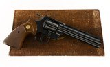 Colt Python 6" Blued .357 Magnum CUSTOM SHOP ANIB - 2 of 10
