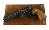 Colt Python 6" Blued .357 Magnum CUSTOM SHOP ANIB - 1 of 10