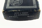 Smith & Wesson K-22 Model 17 NO DASH 4-Screw Mfd. 1959 ANIB - 3 of 10