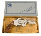 Smith & Wesson Model 36-1 Rare 3" Heavy Barrel Nickel Original Box 99% No Upgrade! - 2 of 7