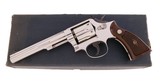 Smith & Wesson Model 17 No-Dash 4-Screw ORIGINAL NICKEL K-22 Factory Letter Box, Tools & Papers ULTRA RARE - 1 of 13