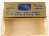 Smith & Wesson Pre Model 21 Gold Box .44 Special 1926 44 Military 5" NICKEL - 4 of 5