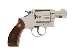 Smith & Wesson Pre Model 36 'Baby Chief' ORIGINAL NICKEL Ultra Rare 1952 Factory Letter 99% - 7 of 11