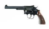 Smith & Wesson Pre Model 14 K-38 Heavy Masterpiece COMPLETE in Original Box w/ Muzzle Break NO UPGRADE 99%+ - 5 of 10