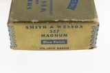 Smith & Wesson ULTRA RARE 4" Pre Model 27 Factory Letter Shipped April 22, 1957 ANIB - 6 of 18