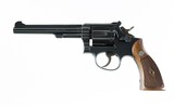 Smith & Wesson 1948 Pre Model 17 K-22 Masterpiece Narrow Rib Original Box & Grips Neat Serial Number 99% - 6 of 17