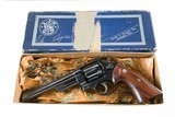 Very Unique Smith & Wesson Pre Model 25 SPECIAL ORDER 3-Screw Frame McGivern Gold Bead W/O TH TT Smooth Rosewood ANIB - 2 of 15