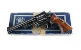 Very Unique Smith & Wesson Pre Model 25 SPECIAL ORDER 3-Screw Frame McGivern Gold Bead W/O TH TT Smooth Rosewood ANIB - 1 of 15