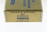 Smith & Wesson Pre Model 27 3 1/2" .357 Magnum Original Gold Box w/ Tools & Papers RR WO -- 100% NEW IN BOX - 5 of 20