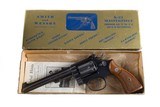 Smith & Wesson Pre Model 17 K-22 Masterpiece Original Box & Grips Mfd. 1951 99%+ - 2 of 11