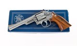 Smith & Wesson Factory Class A Engraved Model 66-1 P&R 6" Smooth Grips 100% NIB - 1 of 14