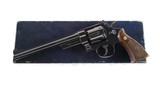 Smith & Wesson Model 27 No Dash 8 3/8" .357 Magnum 4-Screw Mfd. 1959 Original Box & Grips 99%+ - 1 of 16