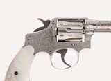 Factory Oscar Young Engraved Smith & Wesson 3rd Change .38 M&P 4" Nickel Shipped 1915
EL PASO TEXAS - 7 of 13