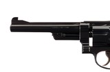Smith & Wesson Pre Model 27 .357 Magnum 6 1/2" Mfd. 1952 5-Screw Gold Box 99%+ - 8 of 16