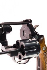Smith & Wesson Pre Model 27 .357 Magnum 6 1/2" Mfd. 1952 5-Screw Gold Box 99%+ - 14 of 16
