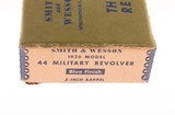Smith & Wesson Pre Model 21 .44 Special 5" Mfd. 1955 Sloan Sporting Goods NY Shipment RARE ANIB ! - 4 of 17