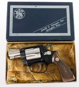 RARE Smith & Wesson Model 37 Two Tone PINTO .38 Chief Special Airweight Mid 1960's 2" Square Butt ANIB - 2 of 11