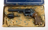 Smith & Wesson Model 53 .22 Jet 1st Year Mfd. 1961 6" .22 LR Auxiliary Cylinder Original Box Excellent! - 2 of 15