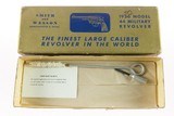 Smith & Wesson Pre Model 24 .44 Special Order Bright Blue Gold Box Tools Factory Letter Mfd. 1958 99% - 5 of 18