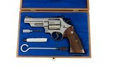 RARE Smith & Wesson Model 57 .41 Magnum 4" Nickel Factory Letter 100% FLAWLESS NEW OLD STOCK - 3 of 15