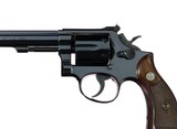 Rare Smith & Wesson Model 14-1 K-38 Masterpiece 6" Blued Mfd. 1961 All Original 99% ! - 3 of 11