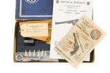 Smith & Wesson Model 53 6" .22 JET & .22 LR Aux Cylinder 100% Original 4-Screw NICE! - 3 of 8