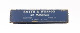 Smith & Wesson Model 53 6" .22 JET & .22 LR Aux Cylinder 100% Original 4-Screw NICE! - 4 of 8