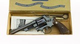 Smith & Wesson Pre Model 27 .357 Magnum 6" Blued Mfd. 1952 COMPLETE & ALL MATCHING 99% - 2 of 17