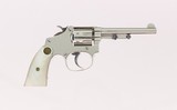 Smith & Wesson 3rd Model Ladysmith 3 1/2" Nickel Factory Mother of Pearl Grips Cased 99%+ - 5 of 8