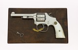Smith & Wesson 3rd Model Ladysmith 3 1/2" Nickel Factory Mother of Pearl Grips Cased 99%+ - 1 of 8