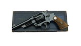 AS NEW Smith & Wesson Pre War .38/44 Heavy Duty Mfd. 1932 Box Papers 5" Blued ANIB - 1 of 16