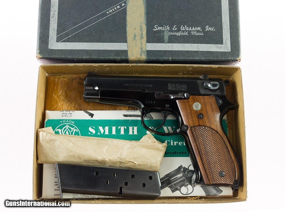 smith wesson model 41 serial number date of manufacture
