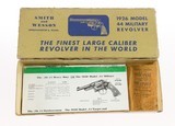 ULTRA RARE 4" Smith & Wesson Pre Model 21 .44 Military Model of 1950 Mfd. 1956 Box & Papers 99% - 3 of 15