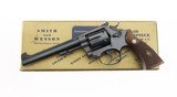 Smith & Wesson Pre Model 14 K-38 Masterpiece Narrow Rib Mfd. 1948 Gold Box All Matching 99%+ - 1 of 10