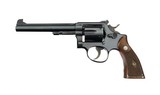 Smith & Wesson Pre Model 14 K-38 Masterpiece Narrow Rib Mfd. 1948 Gold Box All Matching 99%+ - 5 of 10
