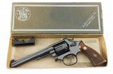 Smith & Wesson Pre Model 14 K-38 Masterpiece 6" Bright Blued 5-Screw Mfd. 1957 Box ANIB - 2 of 16