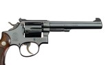 Smith & Wesson Pre Model 14 K-38 Masterpiece 6" Bright Blued 5-Screw Mfd. 1957 Box ANIB - 12 of 16