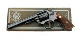 Smith & Wesson Pre Model 14 K-38 Masterpiece 6" Bright Blued 5-Screw Mfd. 1957 Box ANIB - 1 of 16