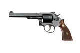 Smith & Wesson Pre Model 14 K-38 Masterpiece 6" Bright Blued 5-Screw Mfd. 1957 Box ANIB - 5 of 16