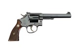Smith & Wesson Pre Model 14 K-38 Masterpiece 6" Bright Blued 5-Screw Mfd. 1957 Box ANIB - 9 of 16