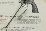 MUST SEE Smith & Wesson 1st Model K-22 Outdoorsman Special Order ANIB - 11 of 17