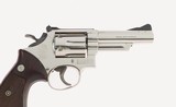 ULTRA RARE NICKEL Smith & Wesson Pre Model 19 Combat Magnum All Original Boxed Lettered 99%+ - 12 of 13