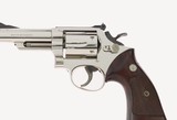 ULTRA RARE NICKEL Smith & Wesson Pre Model 19 Combat Magnum All Original Boxed Lettered 99%+ - 7 of 13