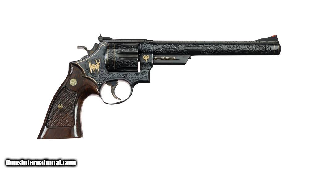 Engraved & Gold Inlaid Smith & Wesson S Prefix Model 29-2